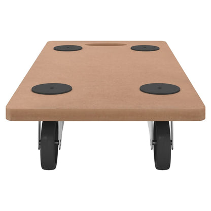 Pedane 6 pz Rettangolari in Legno Multistrato