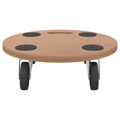Pedane 6 pz Rotonde in Legno Multistrato
