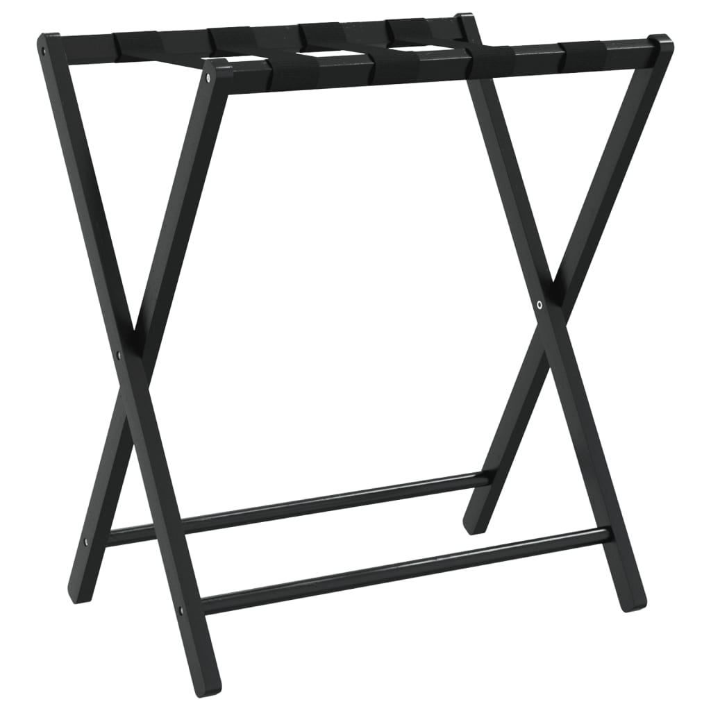 Portabagagli Nero 68,5x38x58 cm in BambÃ¹