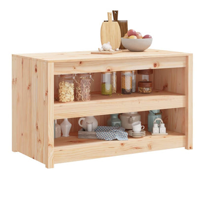 Mobile da Cucina da Esterno 106x55x64 cm Legno Massello di Pino