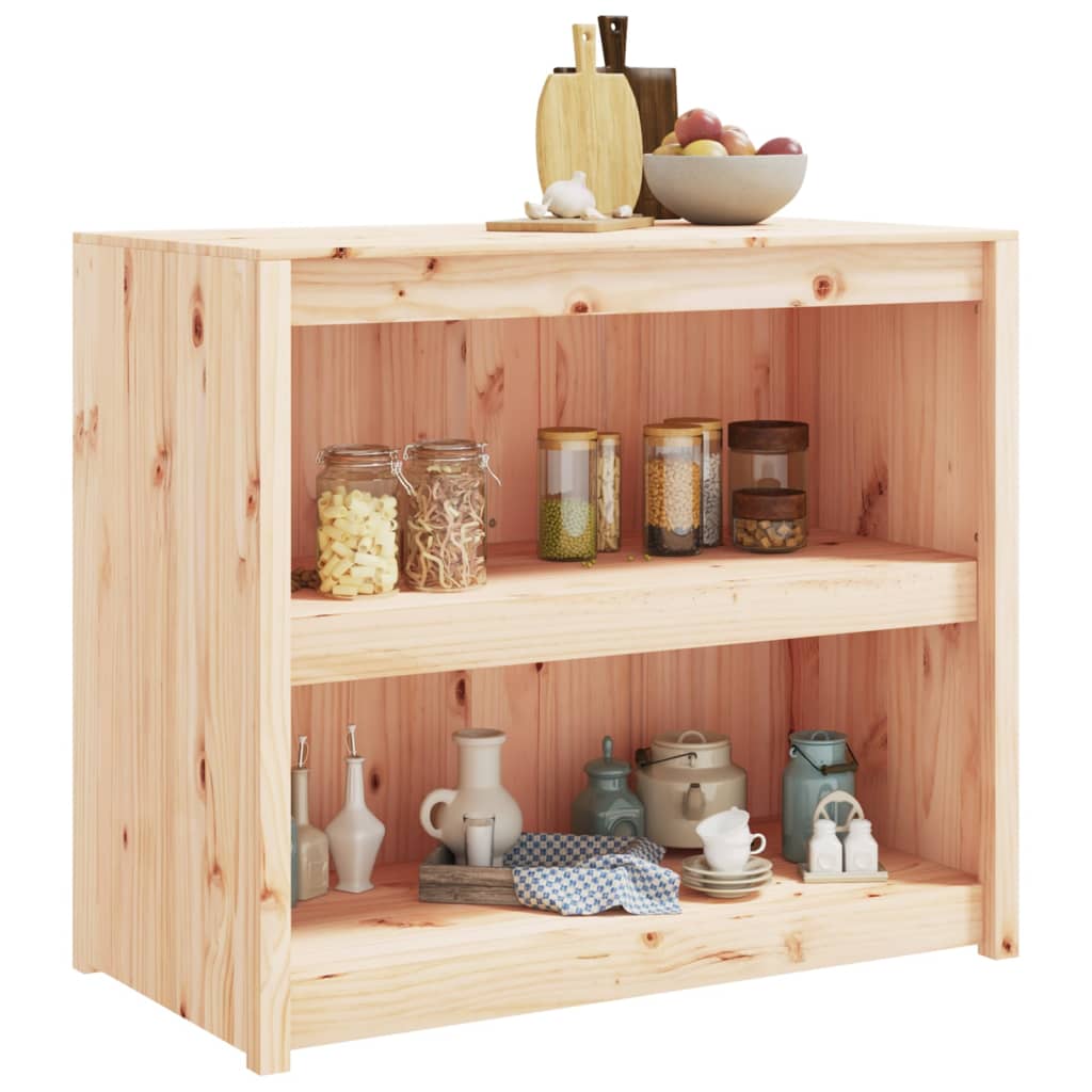 Mobile da Cucina da Esterno 106x55x92 cm Legno Massello di Pino