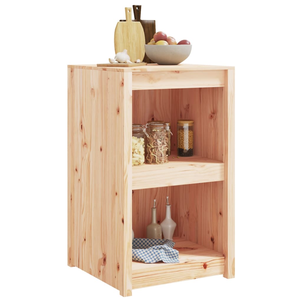 Mobile da Cucina da Esterno 55x55x92 cm Legno Massello di Pino