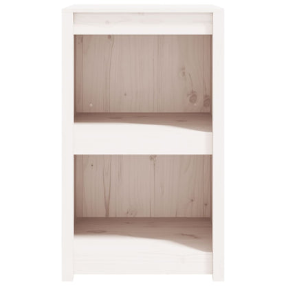 Mobile da Cucina da Esterno Bianco 55x55x92 cm Legno Massello di Pino