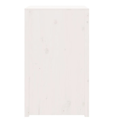 Mobile da Cucina da Esterno MEPPEL Bianco 55x55x92 cm Legno Massello di Pino