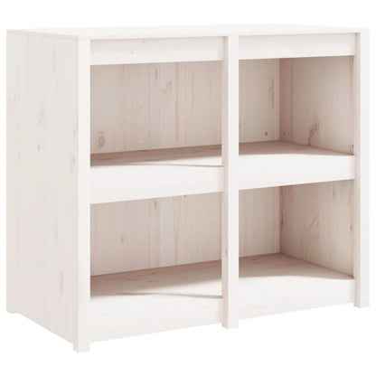 Mobile da Cucina da Esterno Bianco 106x55x92 cm Legno Massello di Pino
