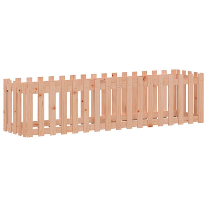 Fioriera da Giardino Recinzione 200x50x50cm Massello Douglas