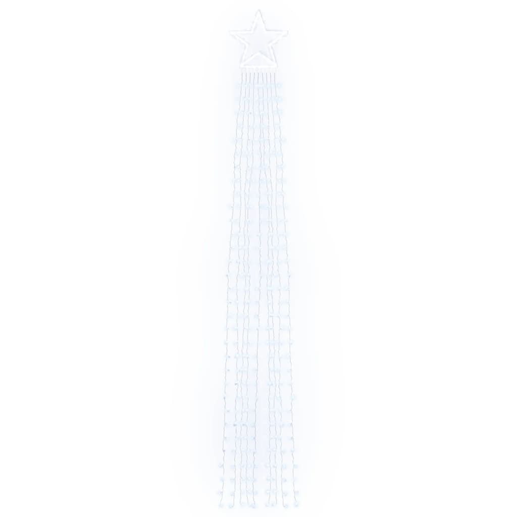 Illuminazione per Albero di Natale 320 LED Bianco Freddo 375 cm