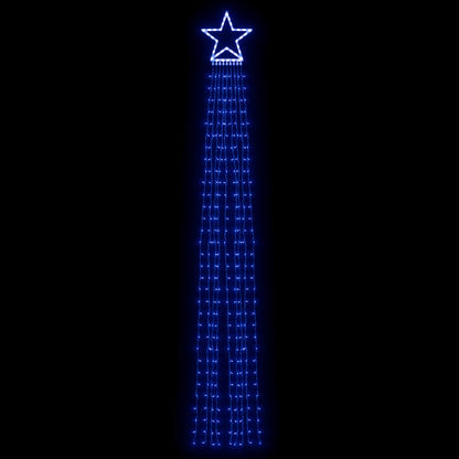 Illuminazione per Albero di Natale 320 LED Blu 375 cm