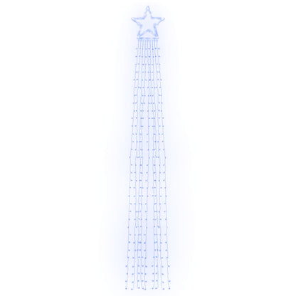 Illuminazione per Albero di Natale 320 LED Blu 375 cm