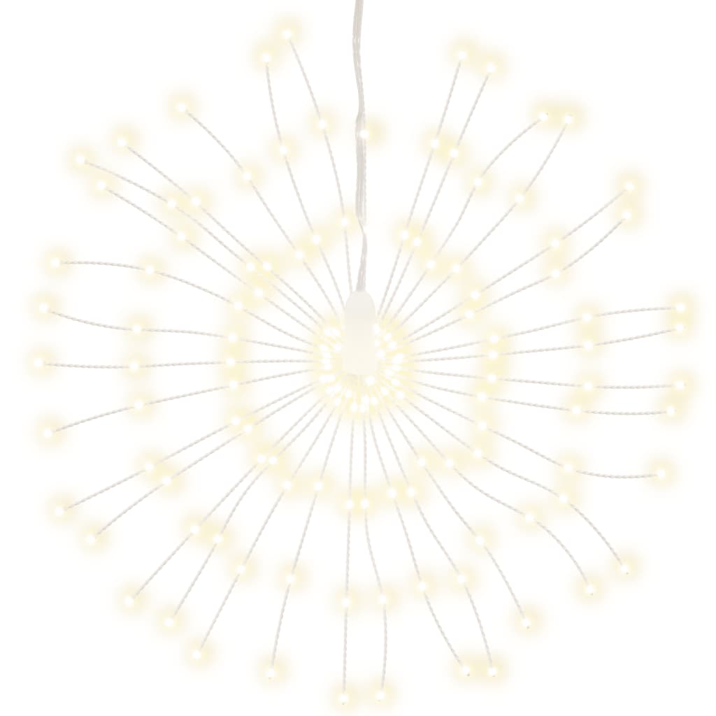Illuminazione di Natale Galassia 140 LED Bianco Caldo 17 cm