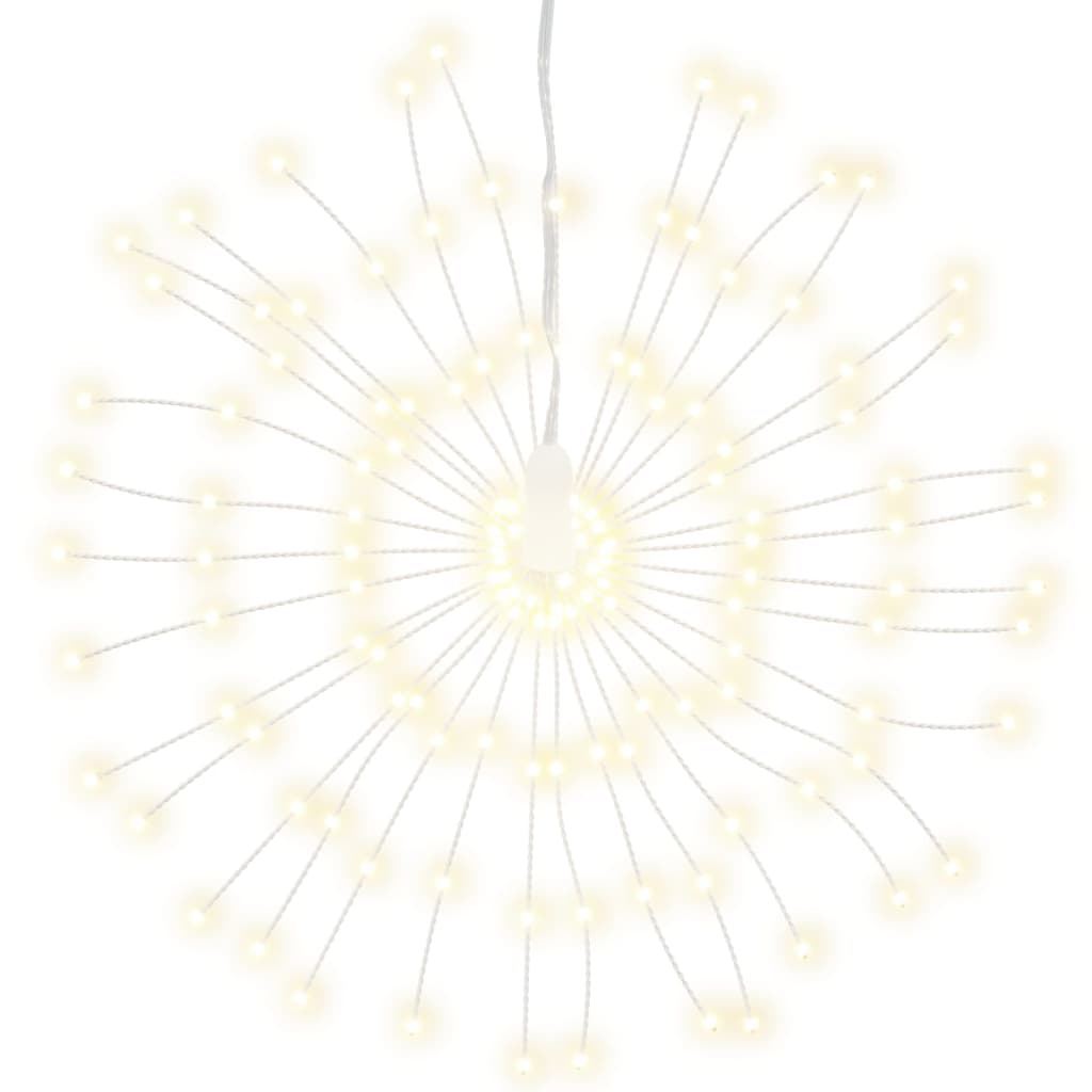Illuminazioni di Natale Galassia 140 LED 4pz Bianco Caldo 17 cm