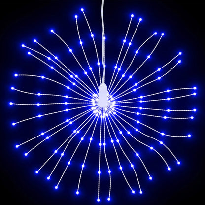 Illuminazione di Natale Galassia 140 LED Blu 17 cm