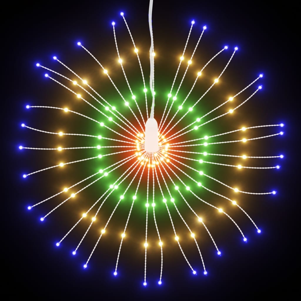 Illuminazione di Natale Galassia 140 LED Multicolore 17 cm