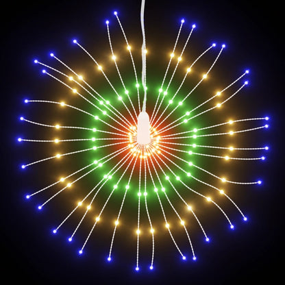 Illuminazioni di Natale Galassia 140 LED 4pz Multicolore 17 cm