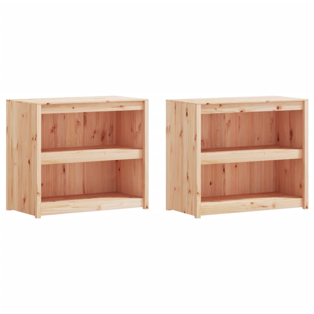 Mobili da Cucina da Esterno 4 pz in Legno Massello di Pino