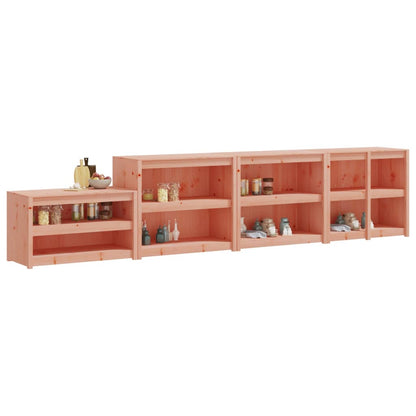 Mobili da Cucina da Esterno 4 pz in Legno Massello di Douglas