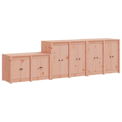 Mobili da Cucina da Esterno 3 pz in Legno Massello di Douglas