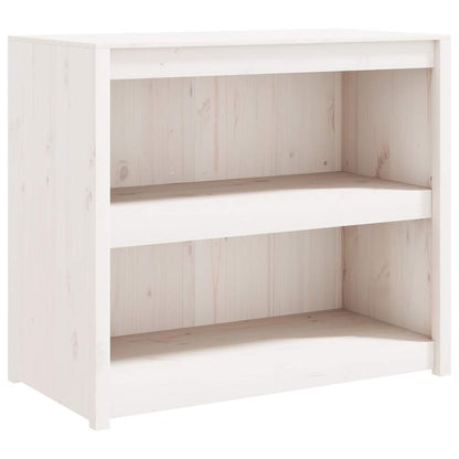 Mobili da Cucina da Esterno MEPPEL 2 pz Bianchi Legno Massello di Pino