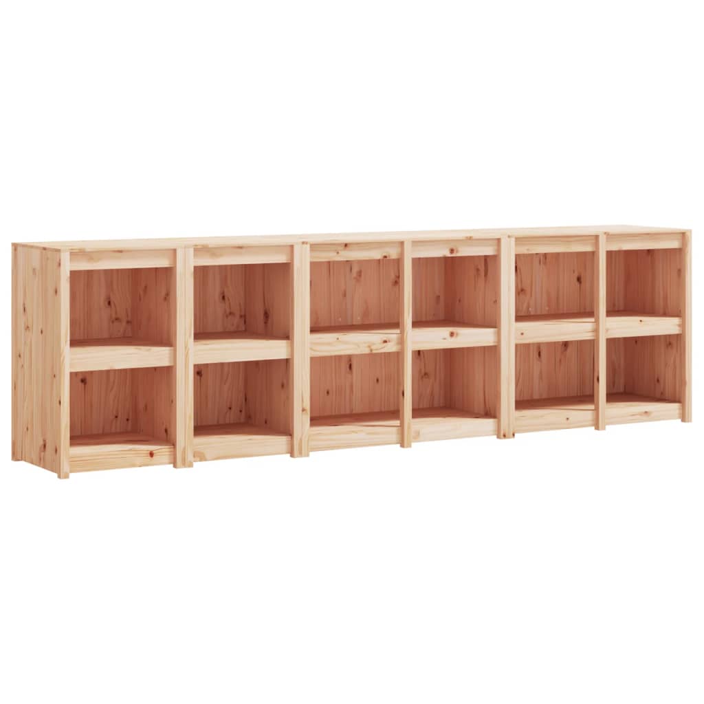 Mobili da Cucina da Esterno 4 pz in Legno Massello di Pino