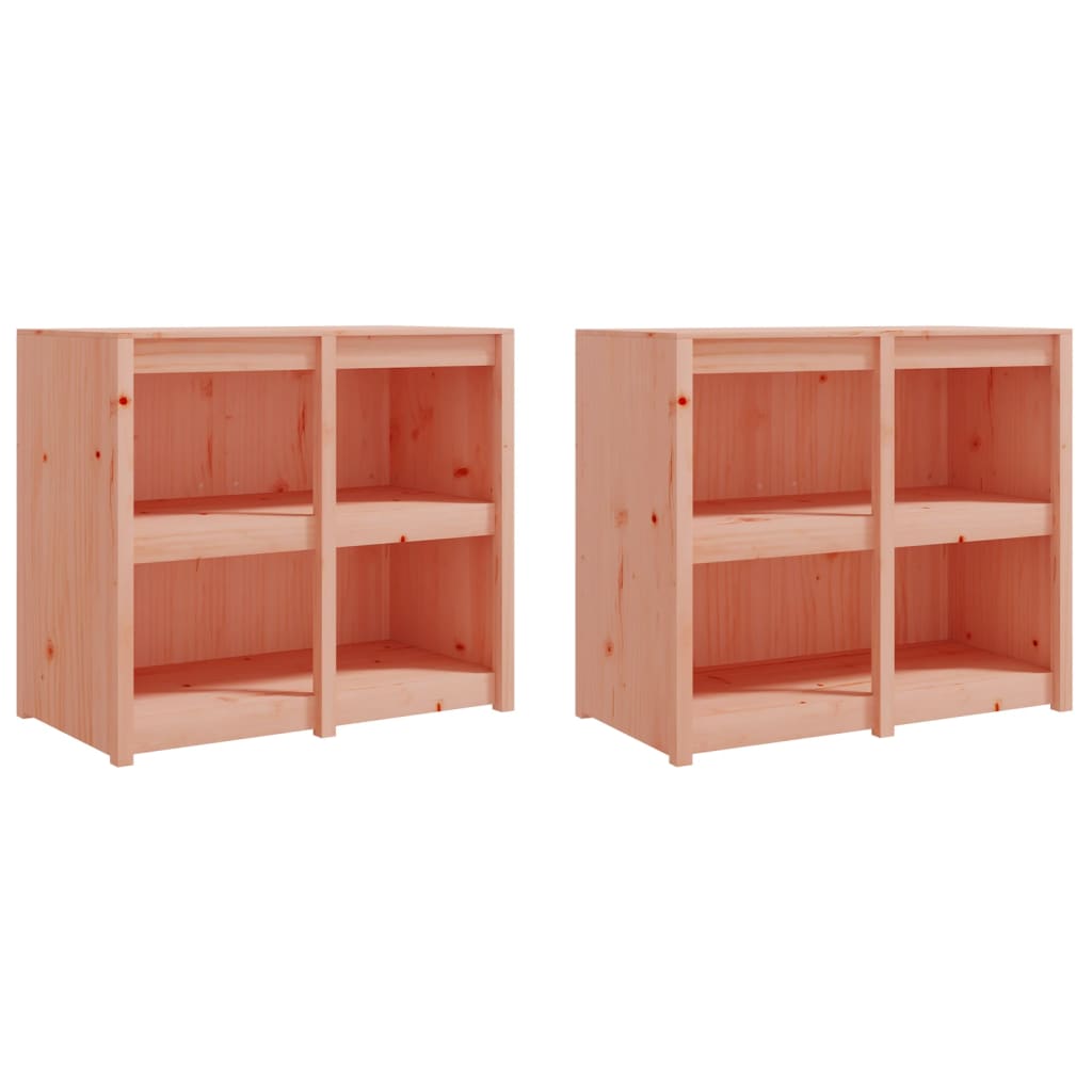Mobili da Cucina da Esterno 4 pz in Legno Massello di Douglas