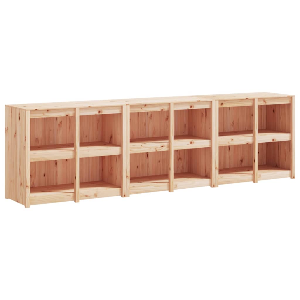 Mobili da Cucina da Esterno 3 pz in Legno Massello di Pino