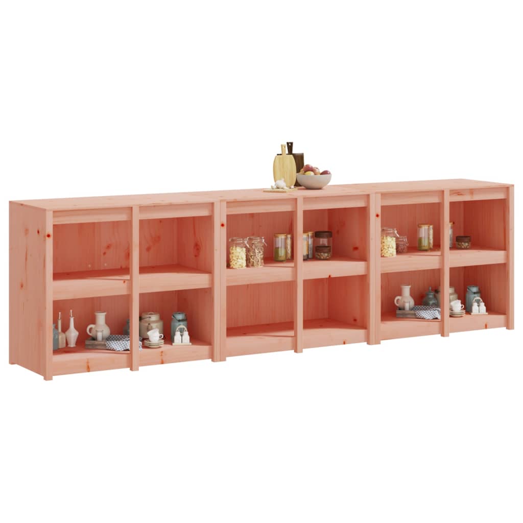 Mobili da Cucina da Esterno 3 pz in Legno Massello di Douglas