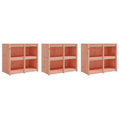 Mobili da Cucina da Esterno 3 pz in Legno Massello di Douglas