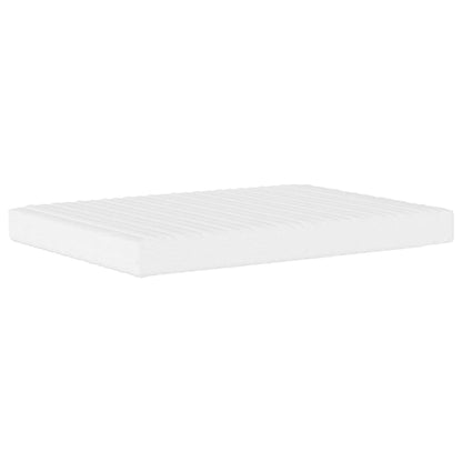 Materasso in Schiuma Bianco 140x190 cm Durezza H2 H3