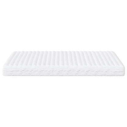 Materasso in Schiuma Bianco 160x200 cm Durezza H2 H3