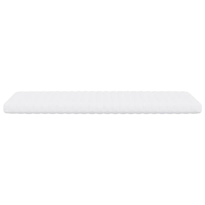 Materasso in Schiuma Bianco 80x200 cm 7 Zone Durezza 20 ILD