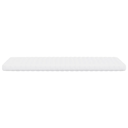 Materasso in Schiuma Bianco 90x200 cm 7 Zone Durezza 20 ILD