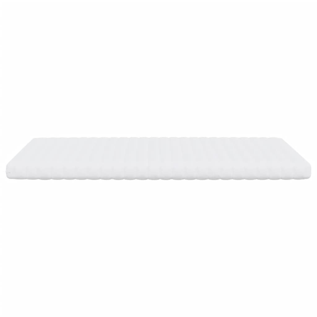 Materasso in Schiuma Bianco 140x190 cm 7 Zone Durezza 20 ILD