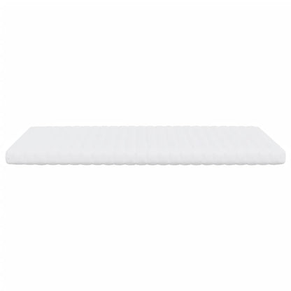 Materasso in Schiuma Bianco 140x190 cm 7 Zone Durezza 20 ILD