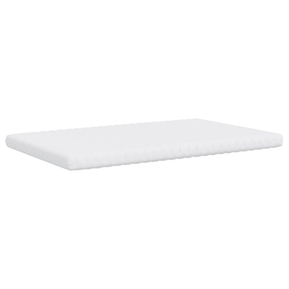 Materasso in Schiuma Bianco 140x200 cm 7 Zone Durezza 20 ILD