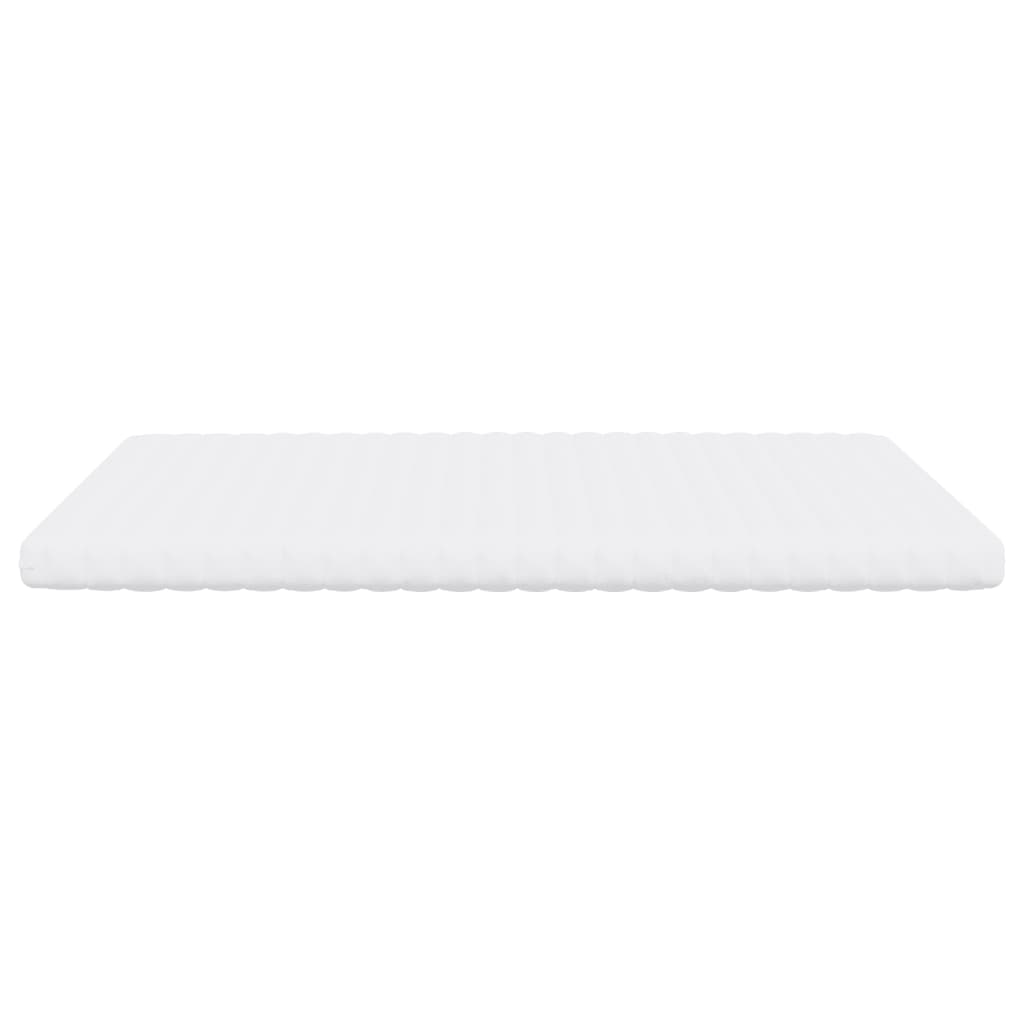 Materasso in Schiuma Bianco 160x200 cm 7 Zone Durezza 20 ILD