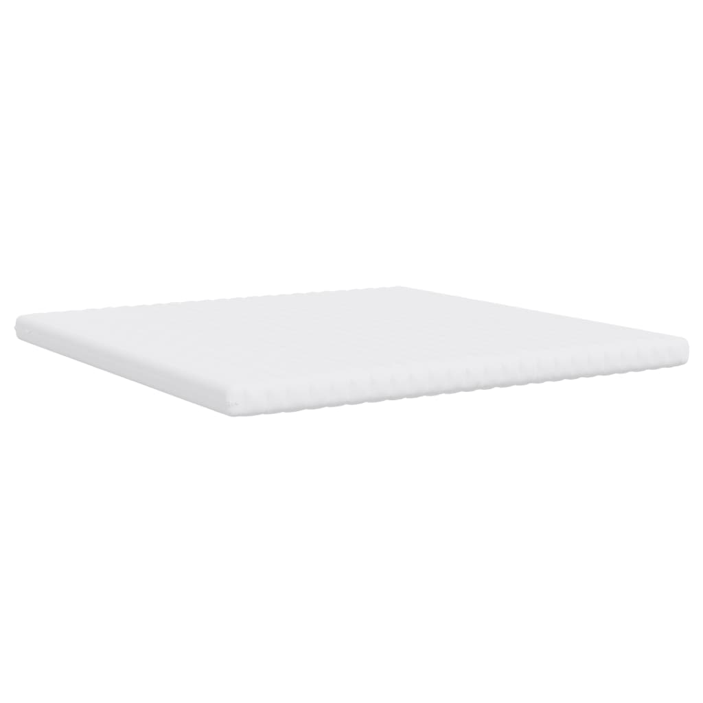 Materasso in Schiuma Bianco 200x200 cm 7 Zone Durezza 20 ILD