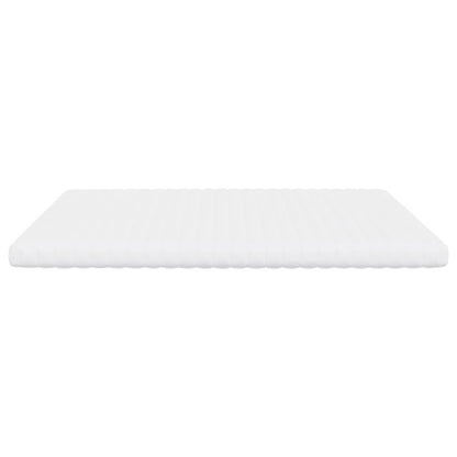 Materasso in Schiuma Bianco 200x200 cm 7 Zone Durezza 20 ILD