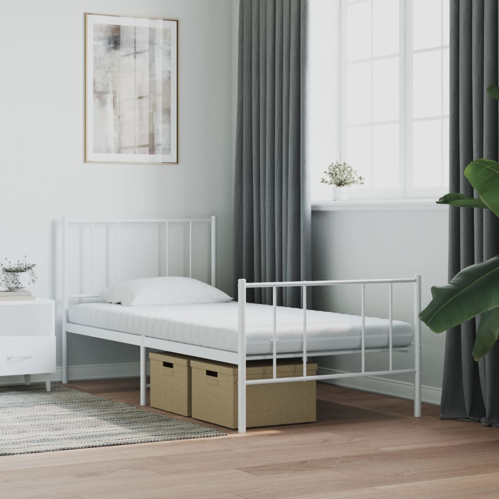 Materassi in Schiuma 2pz Bianchi 90x190cm 7 Zone Durezza 20 ILD