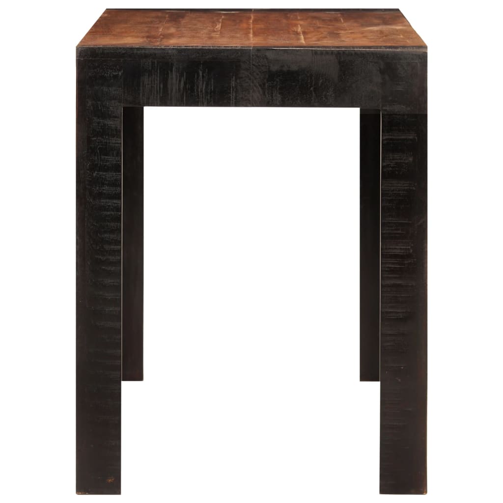 Tavolo da Pranzo ambra 120x60x76 cm in Legno Massello di Mango