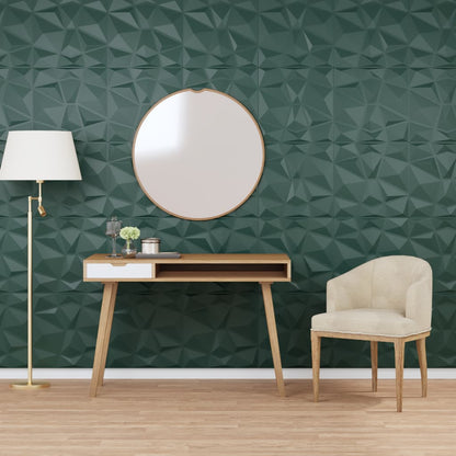 Pannelli Murali 24 pz Verdi 50x50 cm XPS 6 m² Diamante