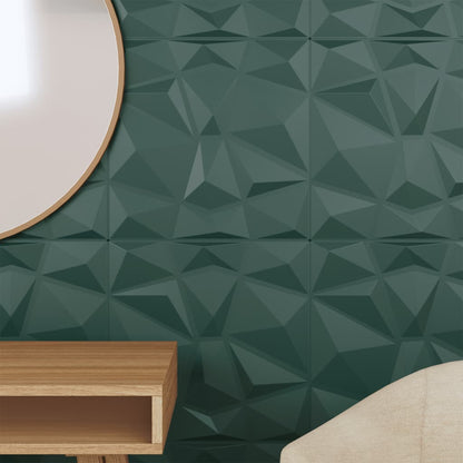 Pannelli Murali 48 pz Verdi 50x50 cm XPS 12 m² Diamante