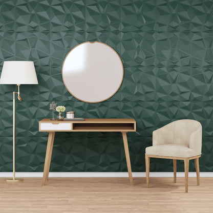 Pannelli Murali 48 pz Verdi 50x50 cm XPS 12 m² Diamante