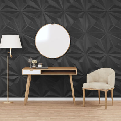 Pannelli Murali 24 pz Neri 50x50 cm XPS 6 m² Stella