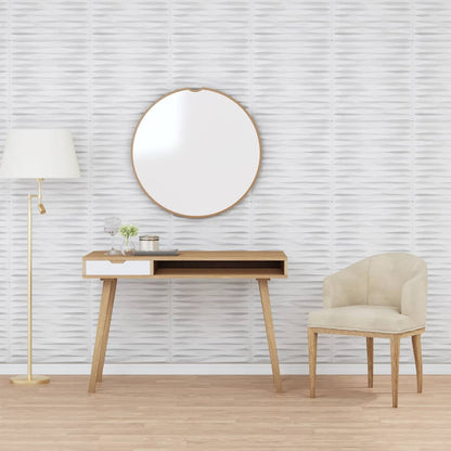 Pannelli Murali 12 pz Bianchi 50x50 cm XPS 3 m² Pietra