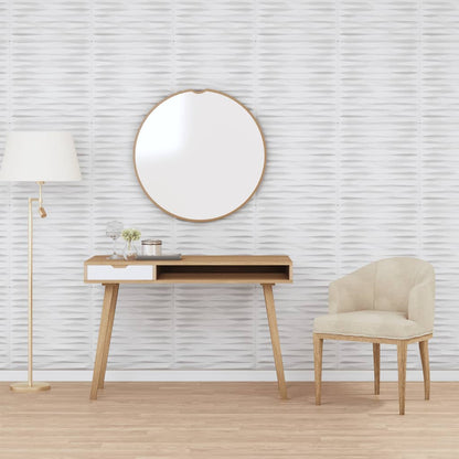 Pannelli Murali 24 pz Bianchi 50x50 cm XPS 6 m² Pietra