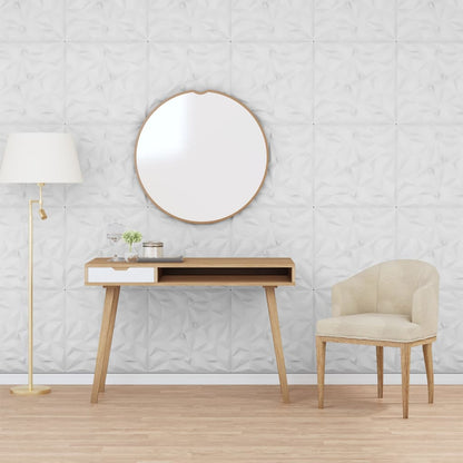 Pannelli Murali 24 pz Bianchi 50x50 cm XPS 6 m² Ametista