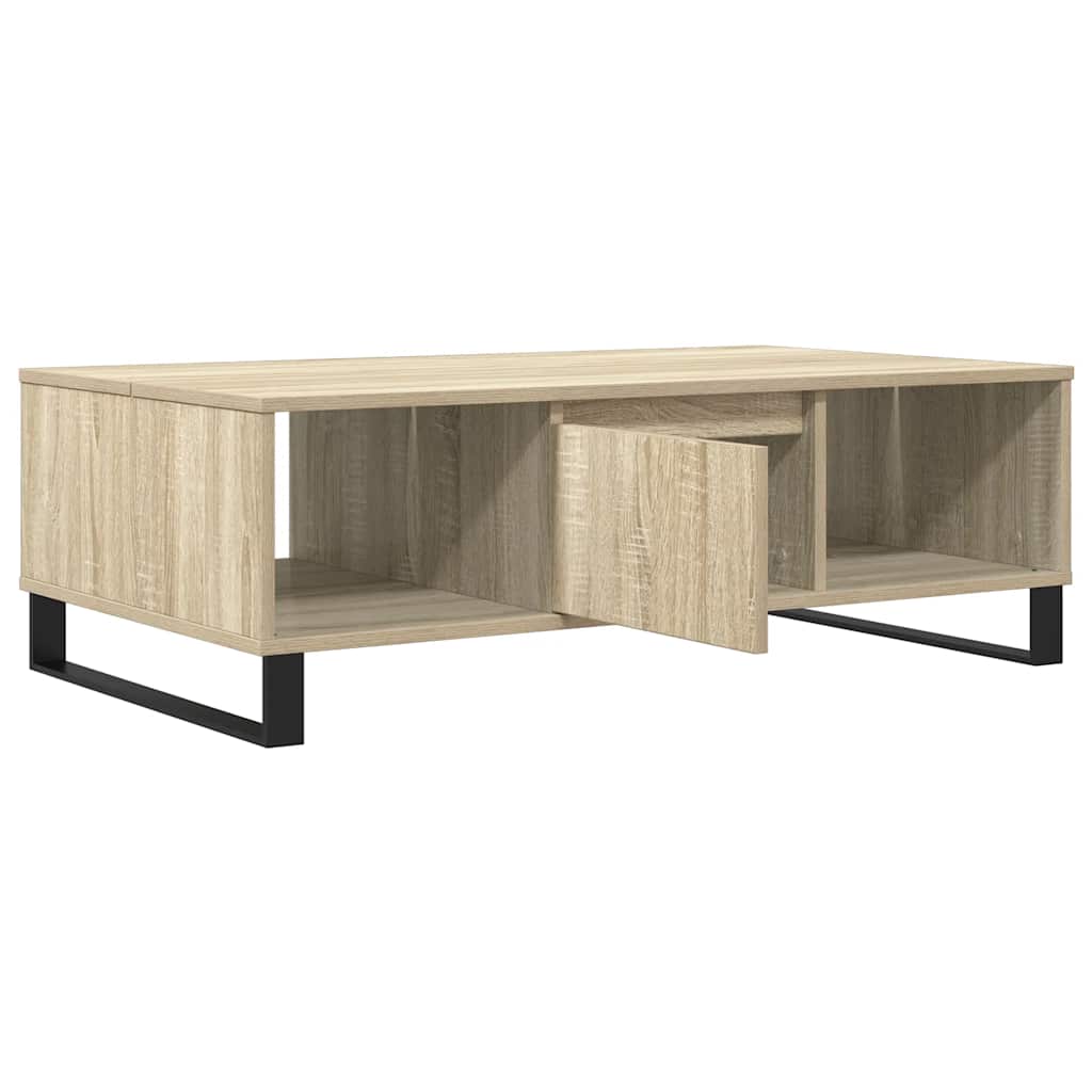 Tavolino da Salotto Rovere Sonoma 104x60x35cm Legno Multistrato