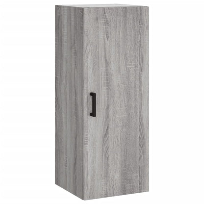 Mobile a Parete Grigio Sonoma 34,5x34x90 cm