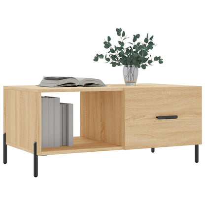 Tavolino da Salotto Rovere Sonoma 90x50x40 cm Legno Multistrato