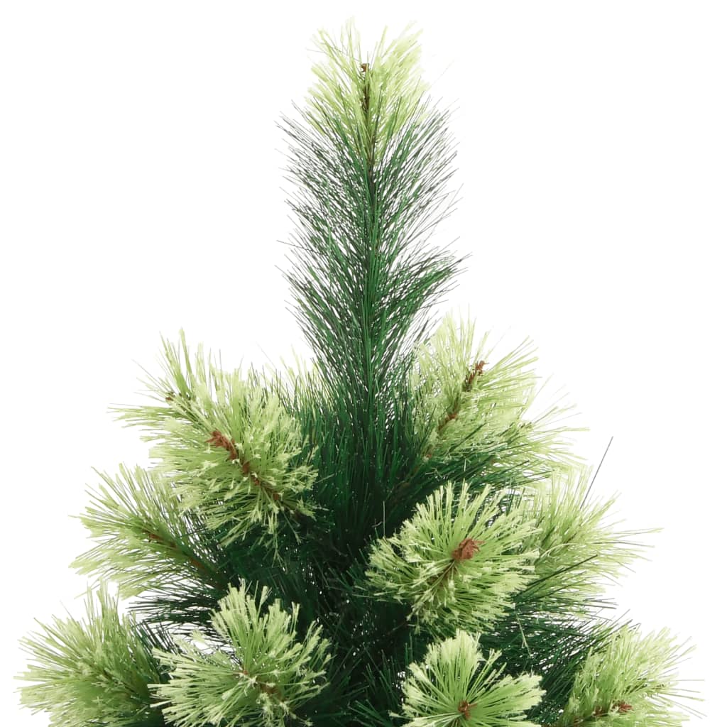 Albero di Natale Artificiale Incernierato con Base 180 cm
